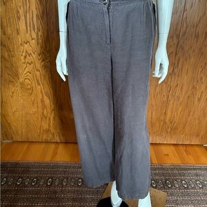 Wide-Leg Women’s Pants in Charcoal Gray